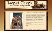 Sweet Creek Rhodesian Ridgebacks